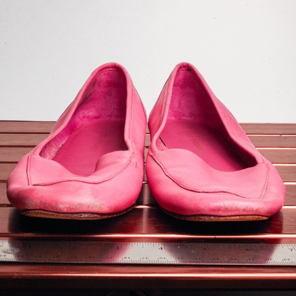 Vintage Pink Leather Enzo Angiolini Flats - Picture 6 of 6